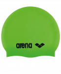 Шапочка для плавания Arena Classic Silicone JR Acid lime/Black, силикон, 91670 65