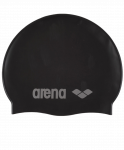 Шапочка для плавания Arena Classic Silicone JR Black/Silver, силикон, 91670 55