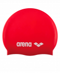 Шапочка для плавания Arena Classic Silicone JR Red/White, силикон, 91670 44