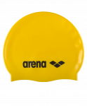 Шапочка для плавания Arena Classic Silicone JR Yellow/Black, силикон, 91670 35