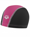 Шапочка для плавания Unix Black/Fuchsia/White, полиамид, 91278 22