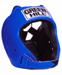 Шлем открытый Green Hill Alfa HGA-4014, кожзам, синий