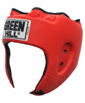Шлем открытый Special HGS-4025, кожзам, красный