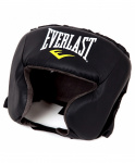 Шлем закрытый Everlast Durahide 4022U, кожзам, черный