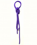 Скакалка для художественной гимнастики 2,5 м, фиолетовая