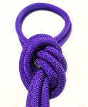 Скакалка для художественной гимнастики 2,5 м, фиолетовая