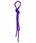 Скакалка для художественной гимнастики 3 м, с люрексом, фиолетовая