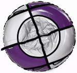 Тюбинг Hubster Sport Plus фиолетовый/серый , 105 см